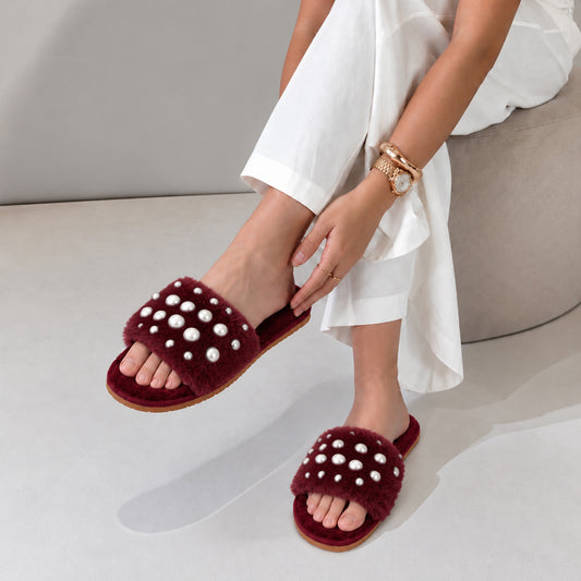 PEARLIES Maroon