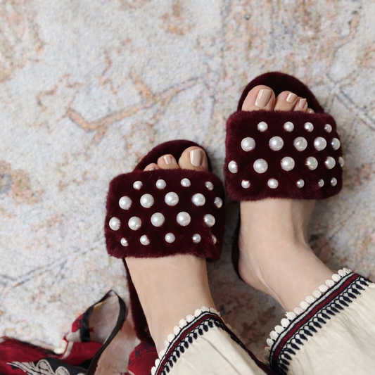 PEARLIES Maroon